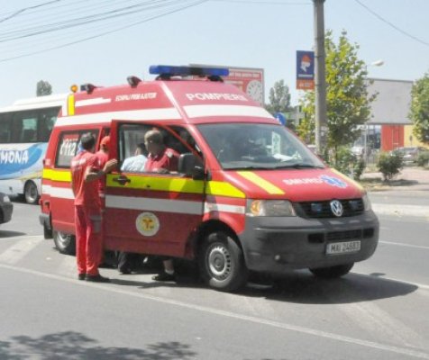 Accident rutier în zona Dacia